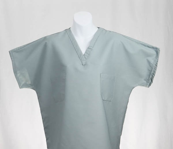 MISTY GREEN Reversible Scrub Top 4x 4XL 4XLARGE Medical Nursing Scrubs
