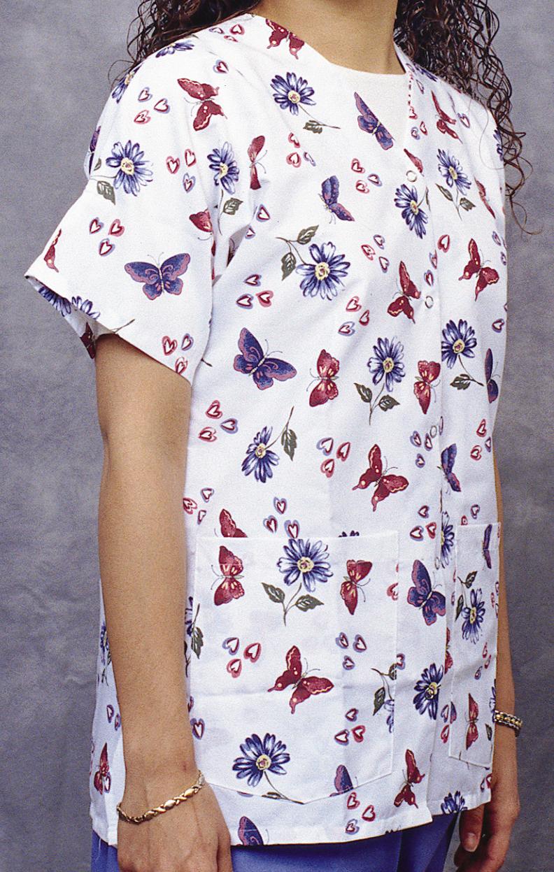 Gripper Scrub Top